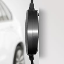 Taşınabilir 10A IEC 62196-2 Tip 2 EV Şarj cihazı 3.6KW UK fiş 5m şarj kablosuyla 3