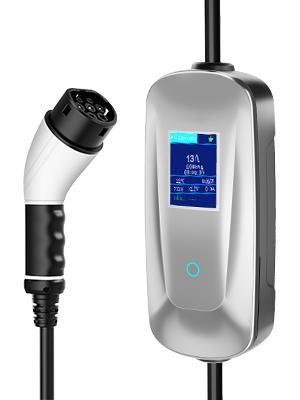 10A Birleşik Krallık 3 PIN Plug To Type 1/ Type 2 EV Şarj İstasyonu Duvar Kutusu EV / PHEV i&ccedil;in Taşınabilir 6