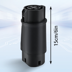 Tip 1'den Tip 2'ye EV Şarj Adaptörü SAE J1772 IEC62196 32A 250V 8KW Adaptörü 2