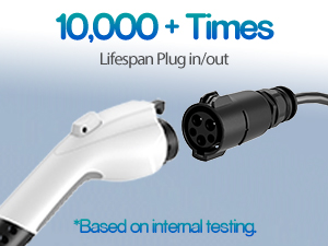 AC Tip 1 SAE J1772 EV Şarj Fişi Tip 1 Tek Tabanca Kafası 16A 3.5KW 32A 7KW Elektrikli Araç Şarj İstasyonu 5