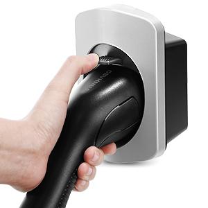 IEC62196-2 Tip 2 EV fiş tutucusu şarj kablosu düzenleyici duvar monte bağlantısı 5