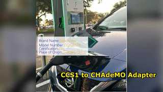 CCS1 - CHAdeMO Adaptörü 250A Hızlı Şarj