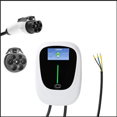 7KW Ev Kullanımları Elektrikli Araç Noktası Evde kurulu istasyonlu AC EV Duvar Kutu