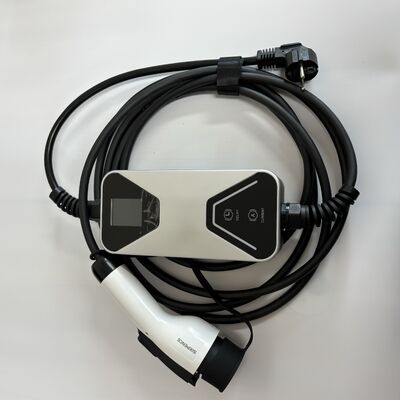 Seviye 2 Taşınabilir EV Şarj Aracı Tip1 GBT 3.6KW 7.2KW IP65 Ev Acil Kullanım için Su geçirmez Üzerine Şarj Kutusu